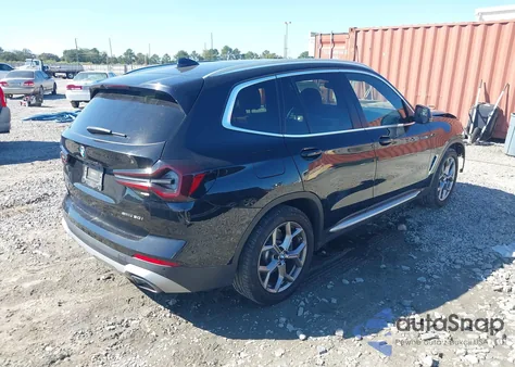 2022 BMW X3 Sdrive30I from USA, damaged, VIN 5UX43DP01N9L98648